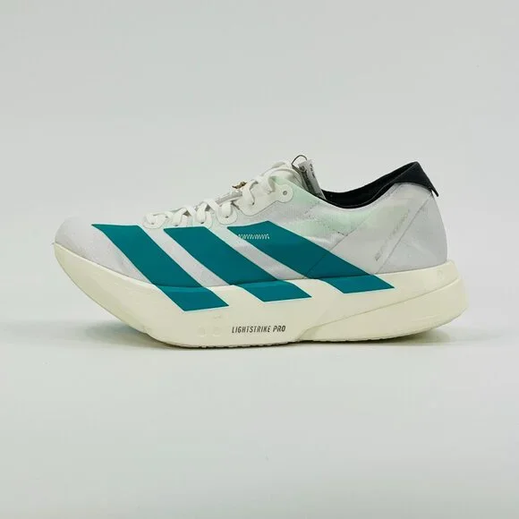 Adidas Adizero Adios Pro 4 'White Pure Teal' JR1267 Running Multi Size